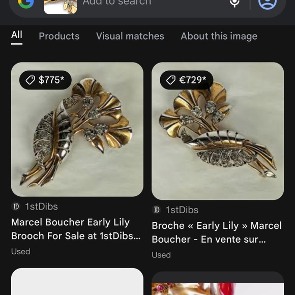 Marcel Boucher Early Lily Brooch - Picture 2 of 13